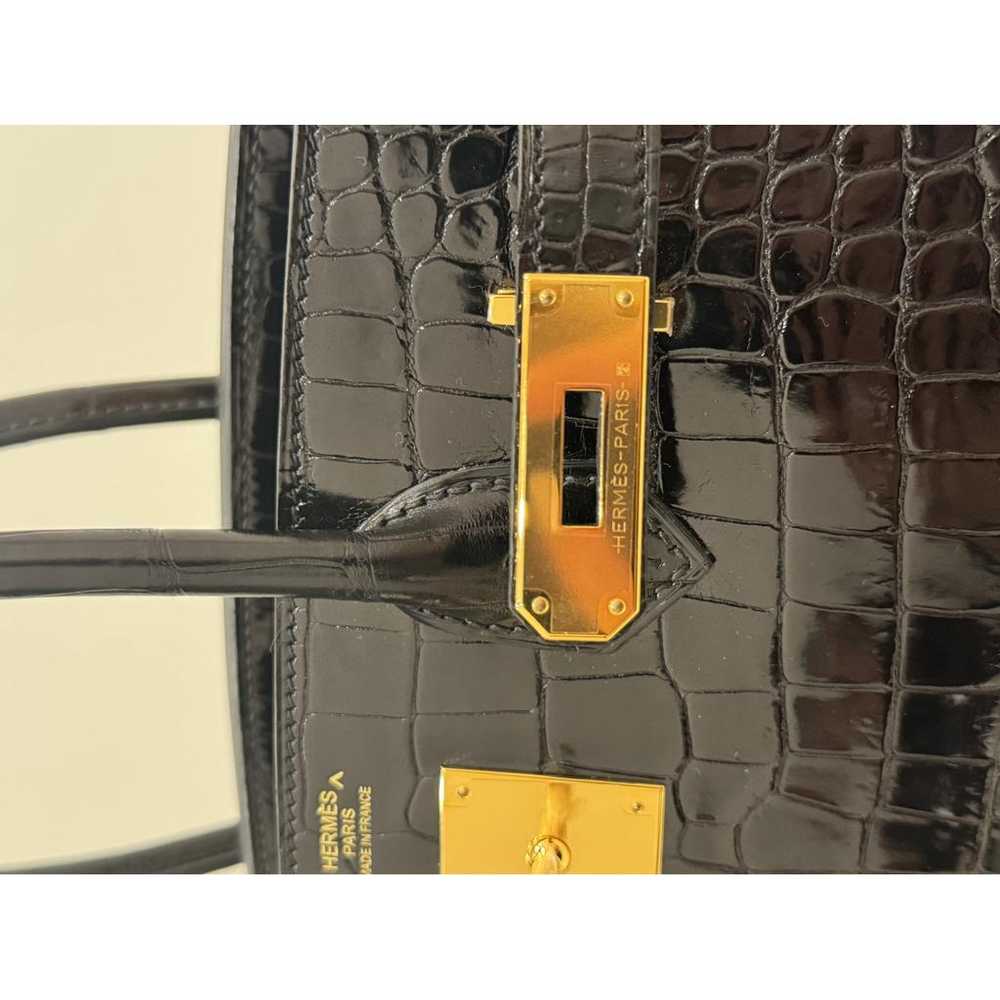 Hermès Birkin 30 crocodile handbag - image 11
