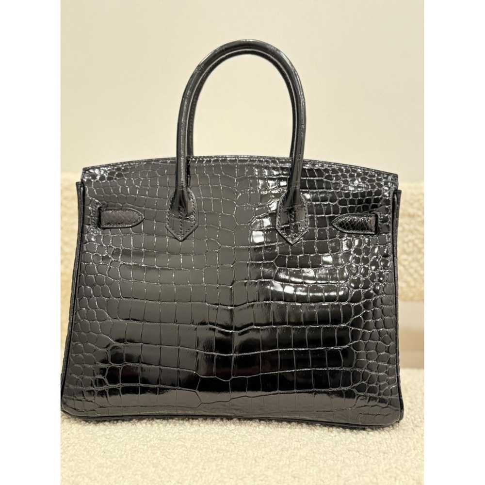 Hermès Birkin 30 crocodile handbag - image 5