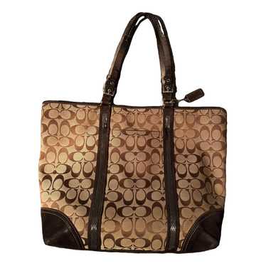 Coach Scout Hobo cloth tote