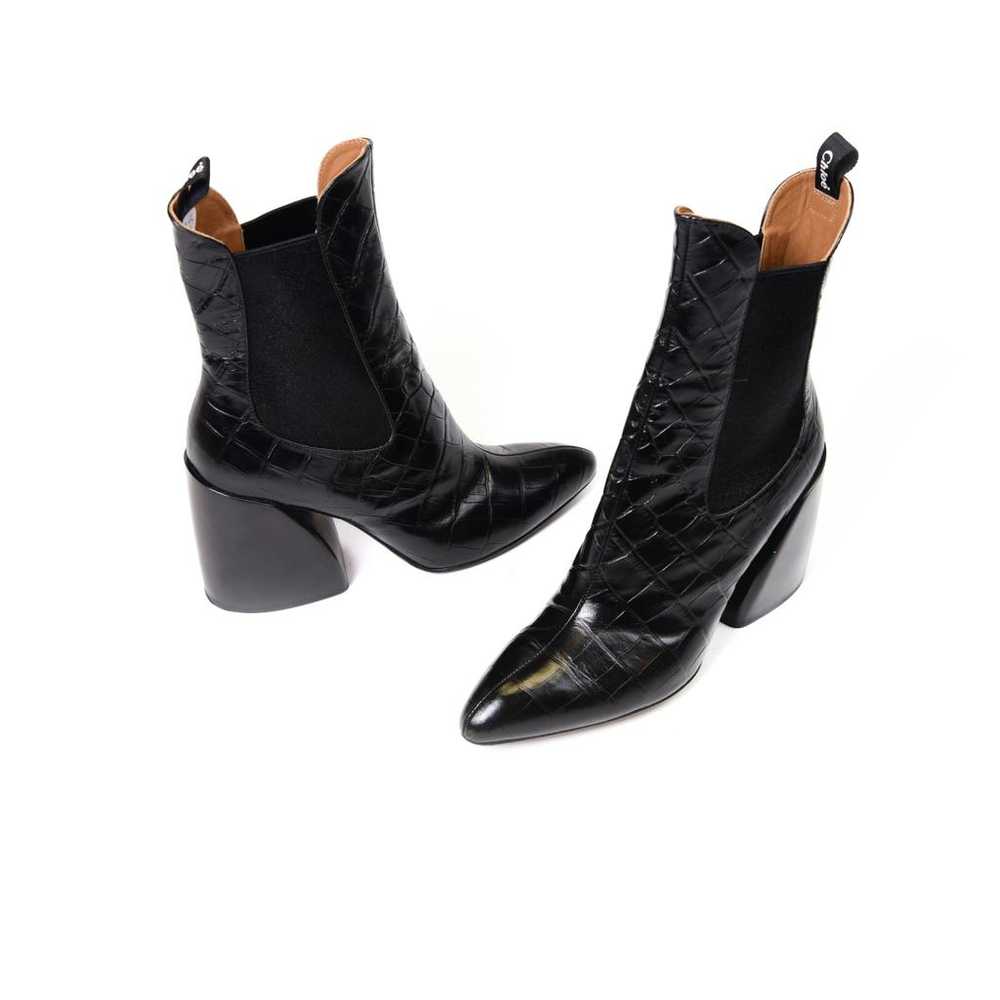 Chloé Leather ankle boots - image 2
