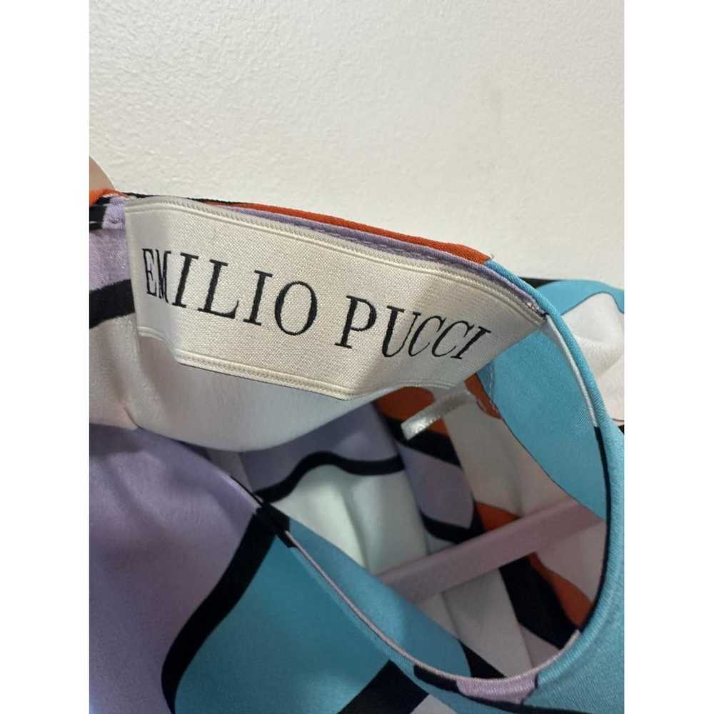 Emilio Pucci Silk maxi dress - image 6