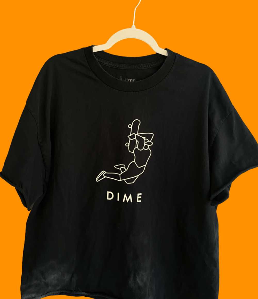 Dime Dime Skate Attack Tee Cropped Fit - image 1