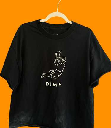 Dime Dime Skate Attack Tee Cropped Fit