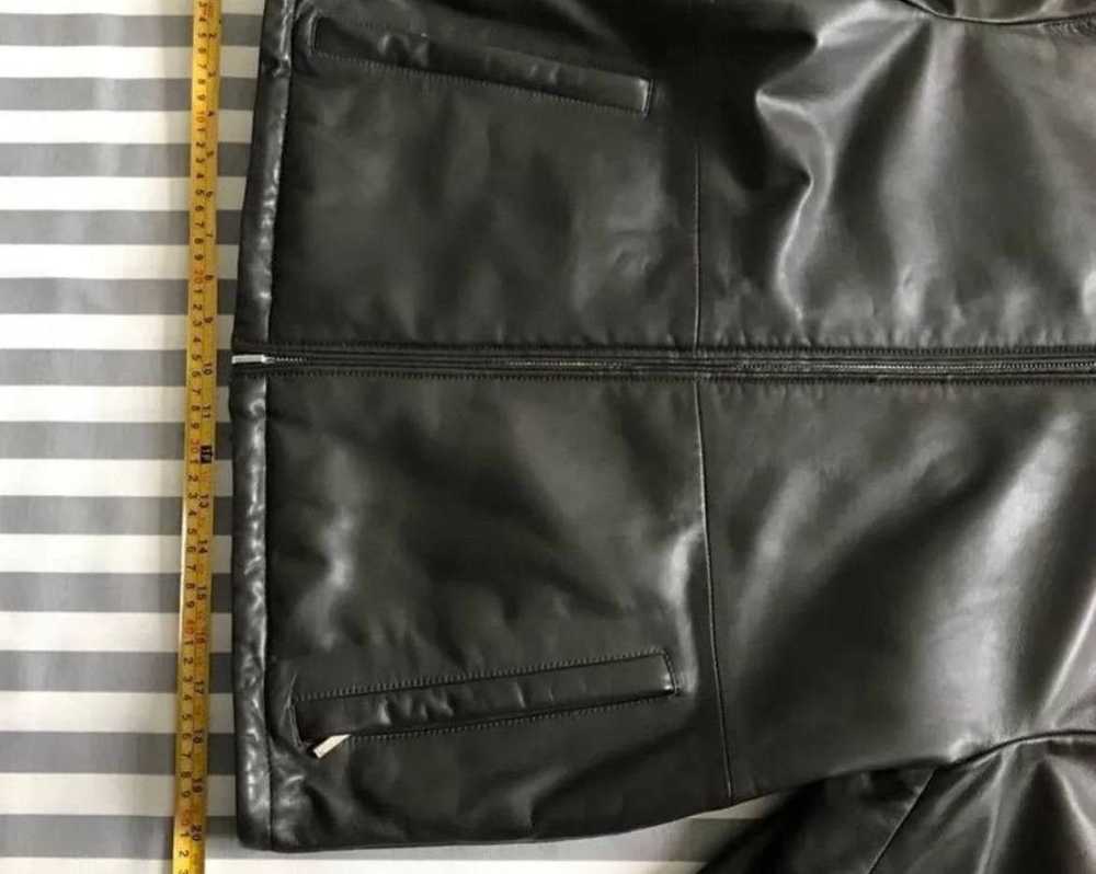 Hugo Boss × Leather Jacket × Rare RARE HUGO BOSS … - image 11