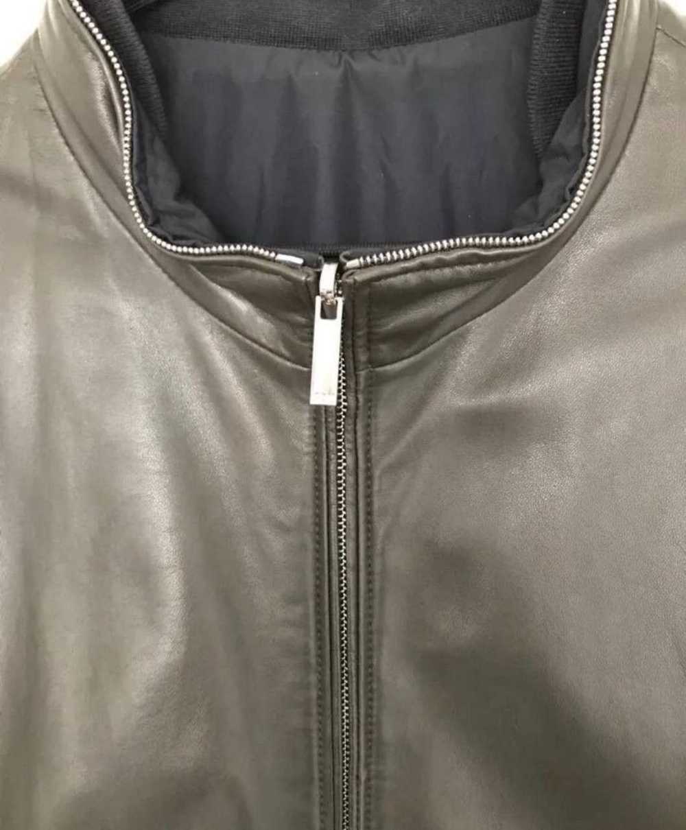 Hugo Boss × Leather Jacket × Rare RARE HUGO BOSS … - image 8