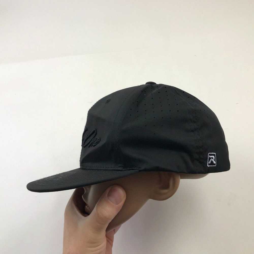 Vintage Dish One Hat Cap Stretch Fit Black Embroi… - image 2