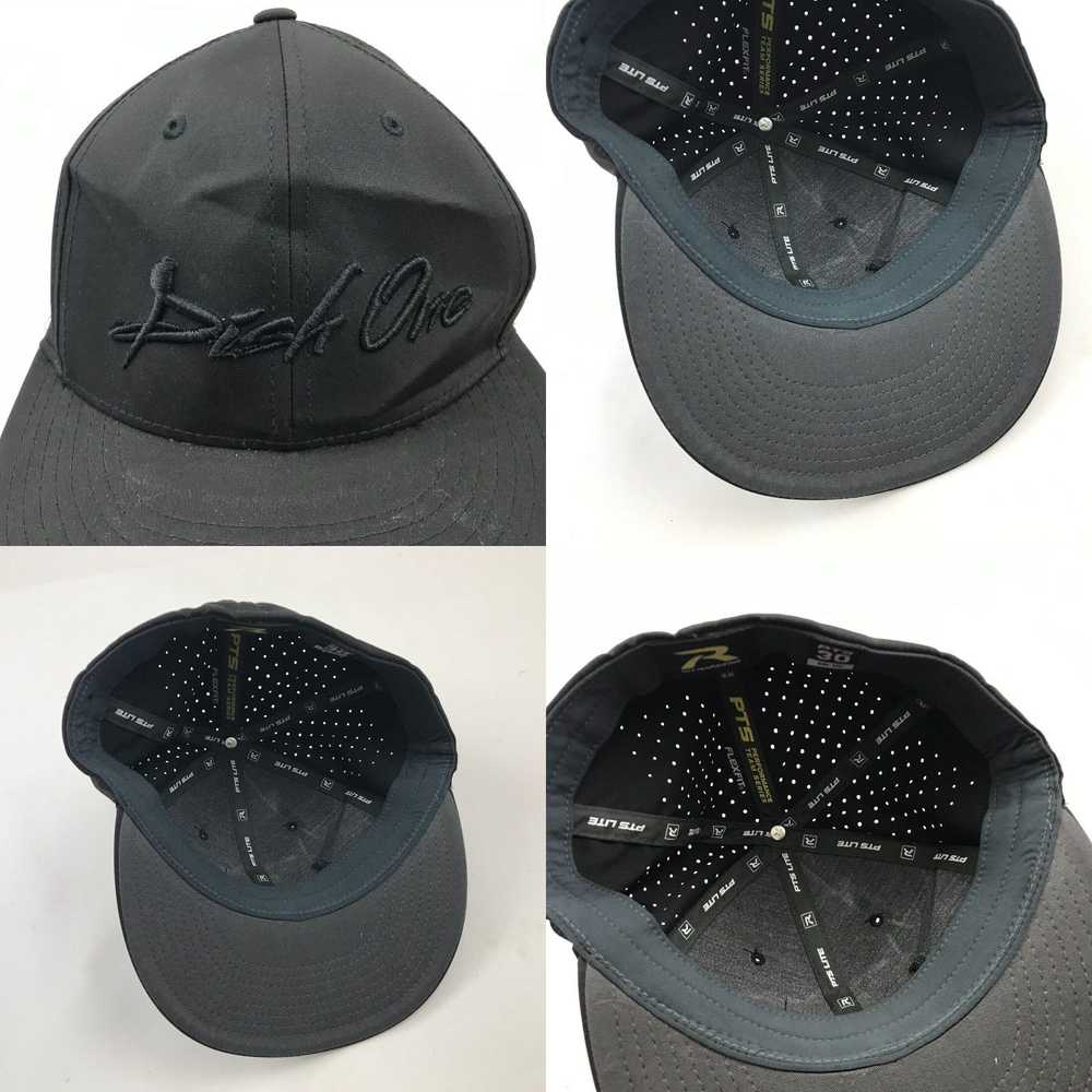 Vintage Dish One Hat Cap Stretch Fit Black Embroi… - image 4