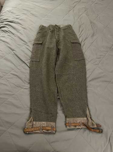 Streetwear × Vintage Vintage military wool pants