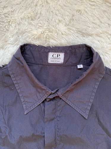 C.P. Company cargo-pockets semi-sheer shirt - Green