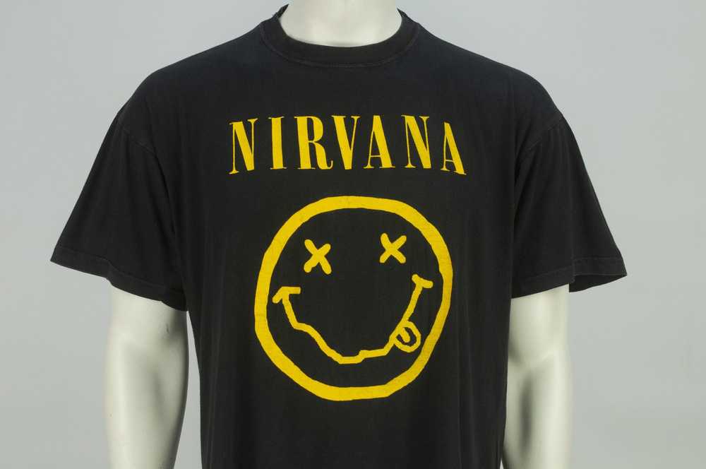 Band Tees × Rock Band × Vintage VTG 90s Nirvana N… - image 2