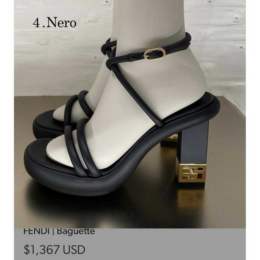 Fendi Leather heels - image 9