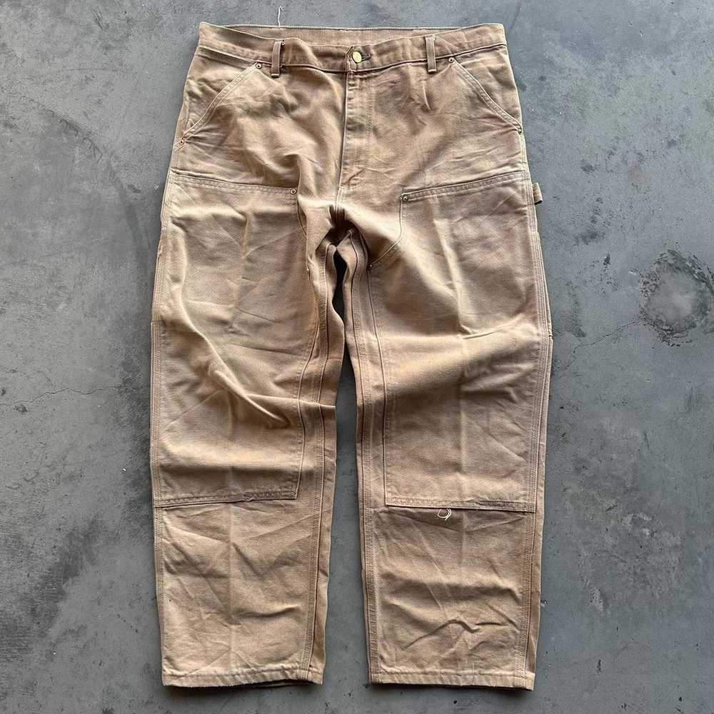 Carhartt Vintage made in USA carhartt double knee… - image 1