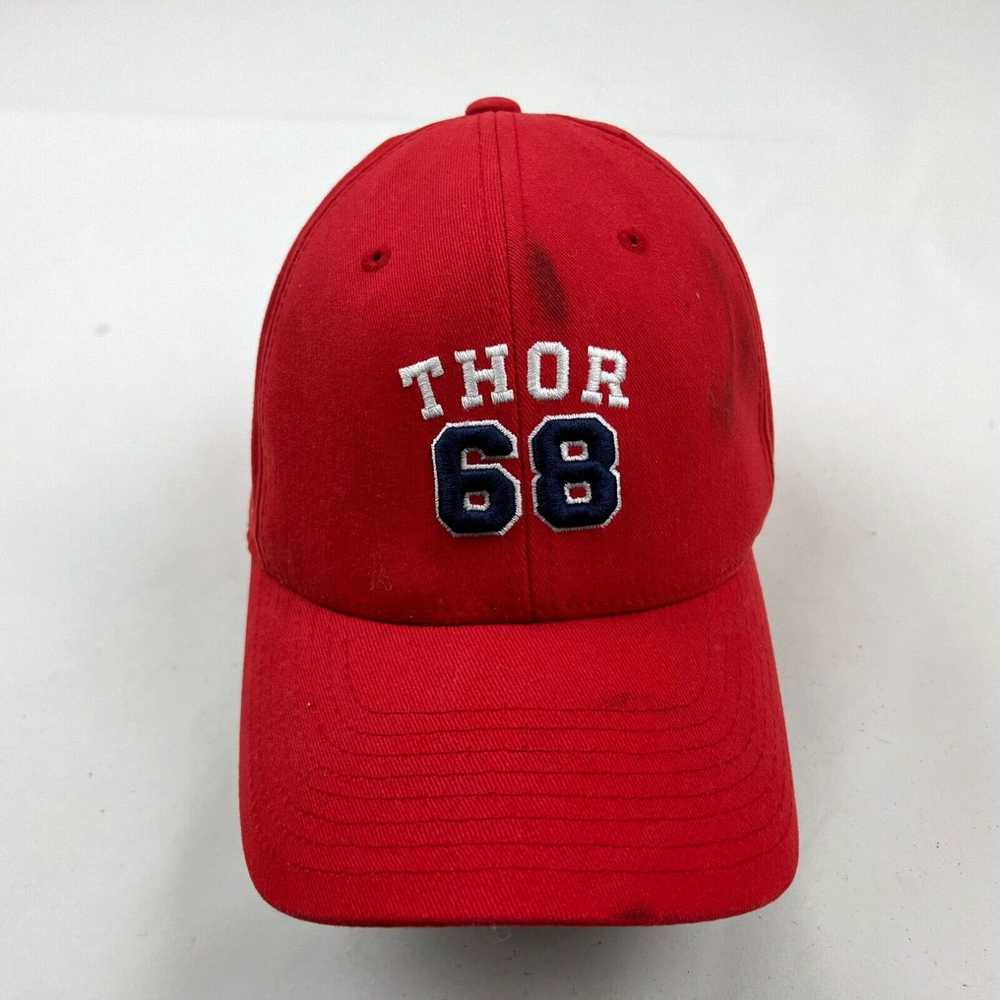 Vintage Thor Helmet Hat Cap Flexfit Stretch Fit R… - image 1
