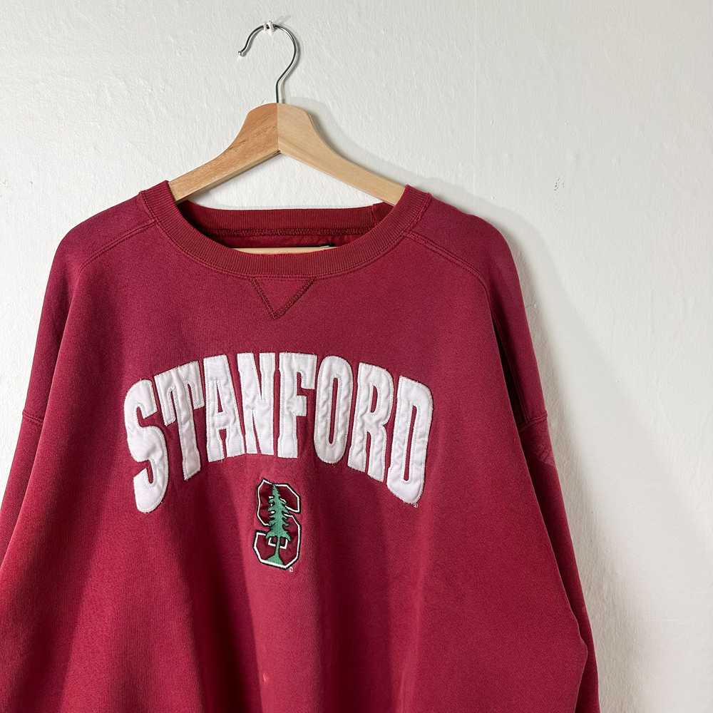 Vintage Vintage 90s Stanford University Crewneck - image 3