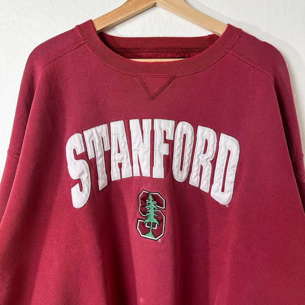 Vintage Vintage 90s Stanford University Crewneck - image 5