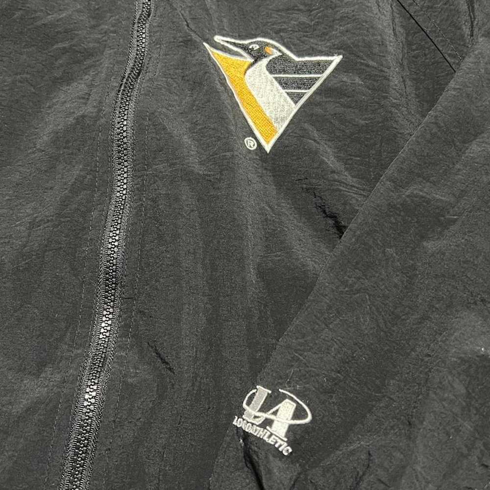 Logo Athletic Vintage Pittsburgh Penguins Nylon J… - image 3