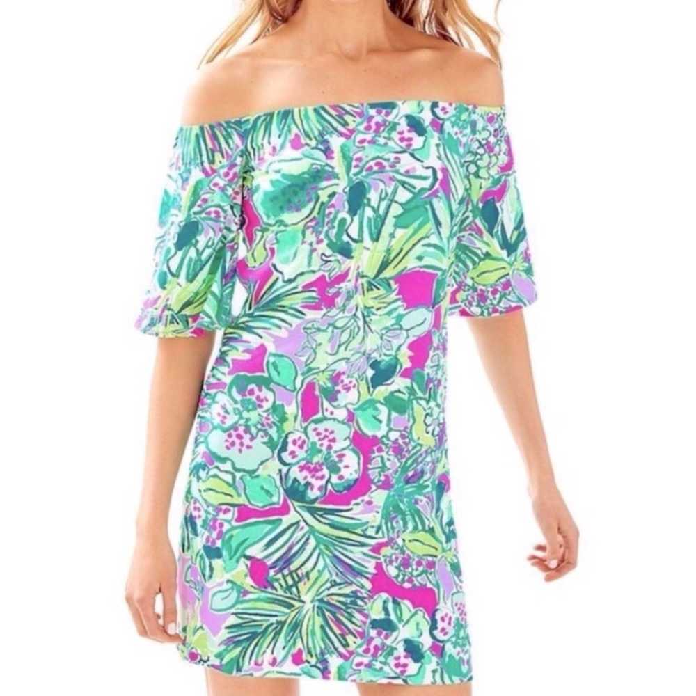Lilly Pulitzer Fawcett Early Bloomer Off The Shou… - image 3