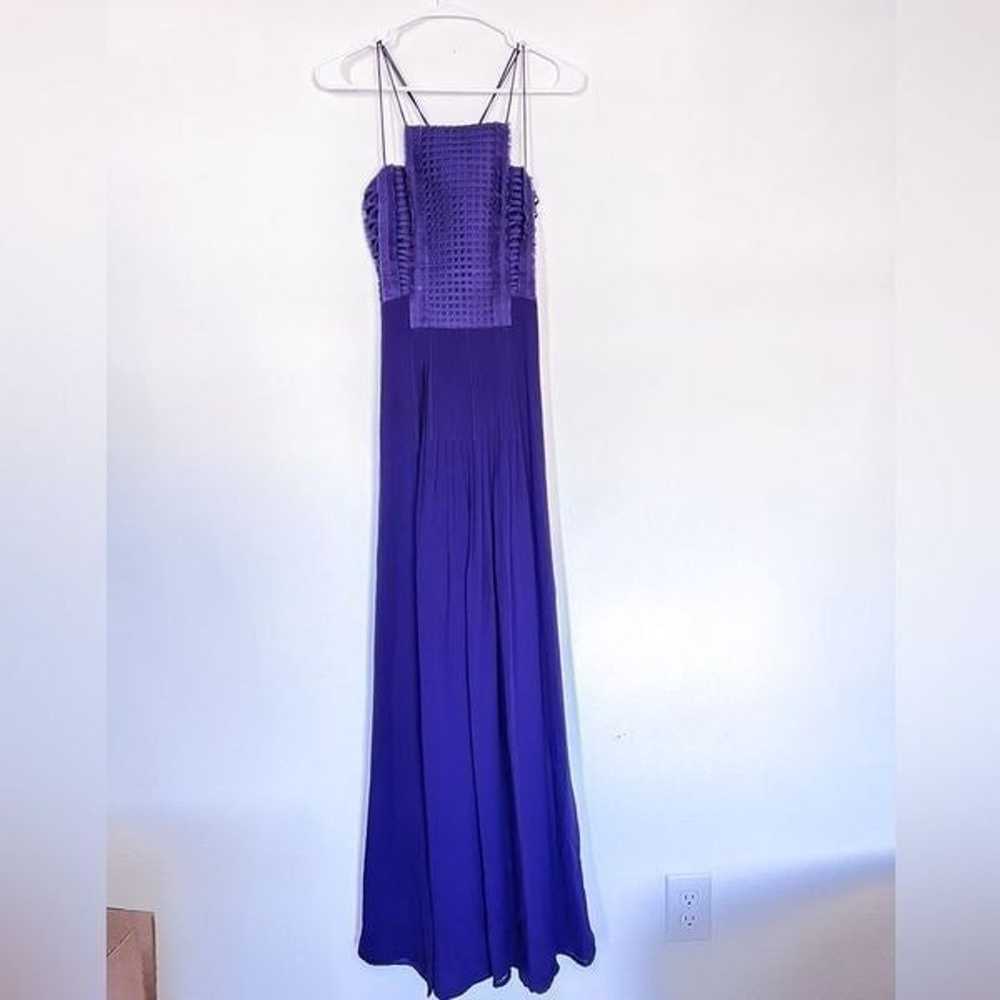 Sachin and Babi Women's Purple Long Evening Dress… - image 1