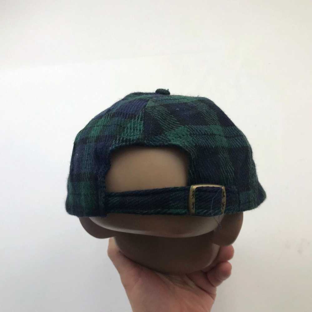 Vintage Scotland Hat Cap Strapback Youth Green Ye… - image 3