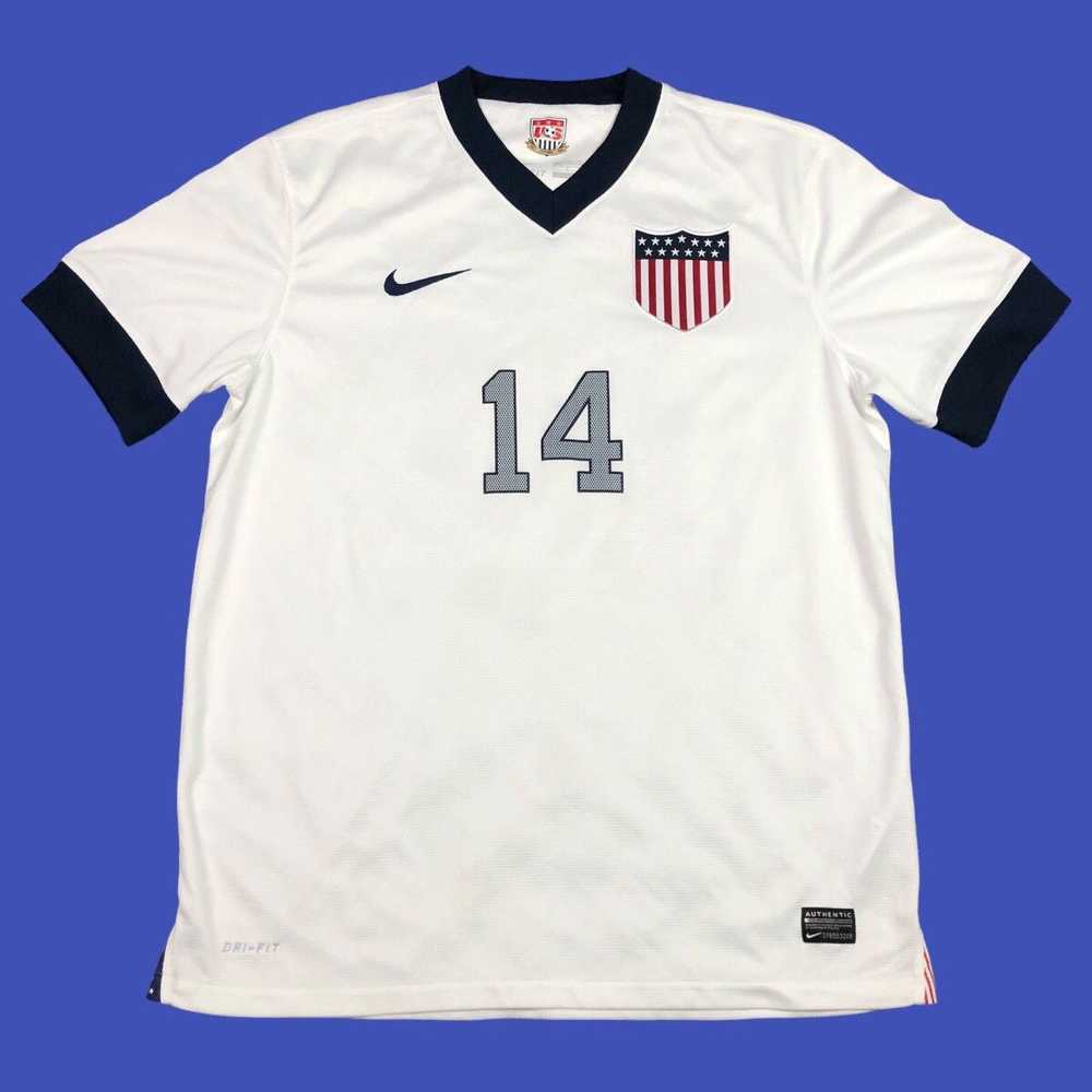 Nike × Soccer Jersey Nike Dri Fit USMNT Centennia… - image 3