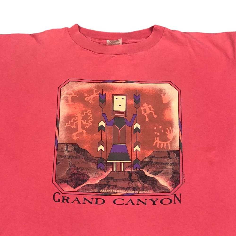 Tee Shirt × Vintage Prairie Mountain Grand Canyon… - image 2