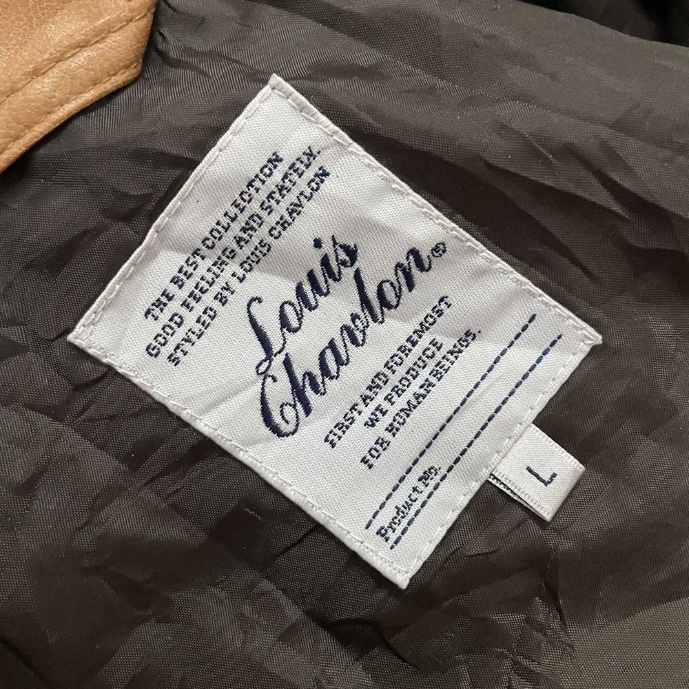 Avant Garde × Designer × Leather Jacket Louis Cha… - image 11