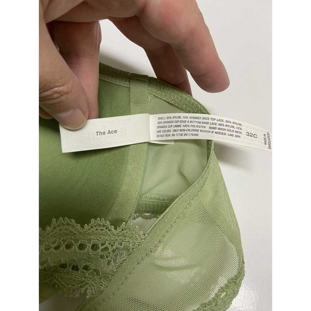 Other Auden Womens Bra Sz 32C The Ace Sage Green … - image 4