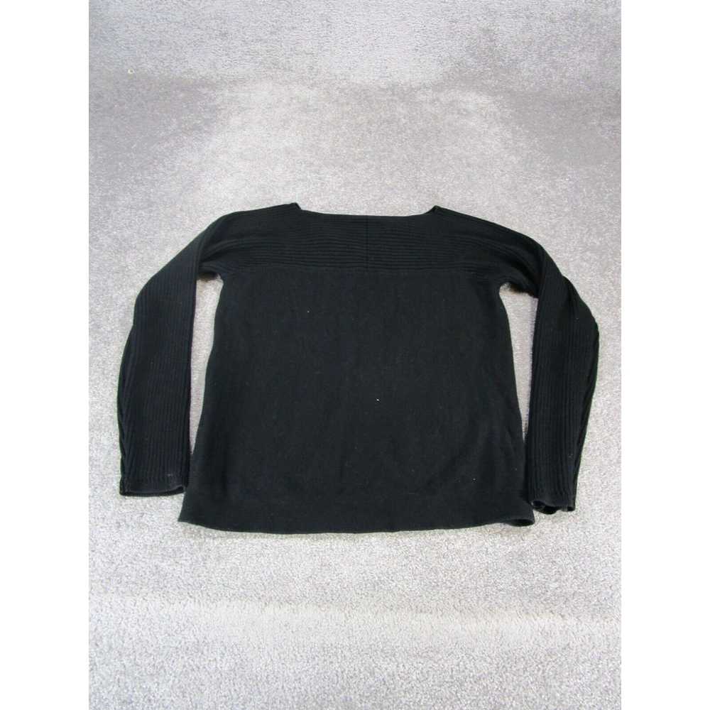 Talbots Talbots Sweater Womens Large Black Knit P… - image 3