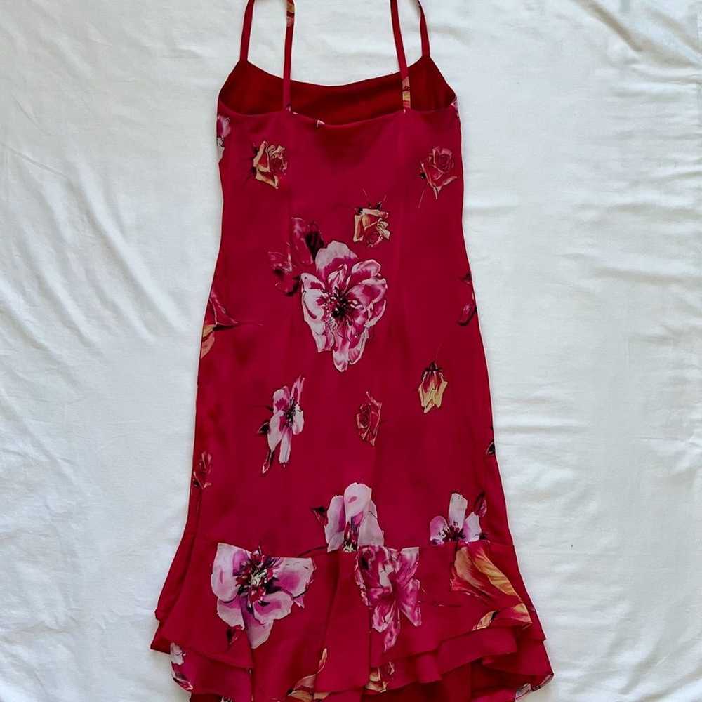 Vintage 90’s Floral Midi Dress - image 5