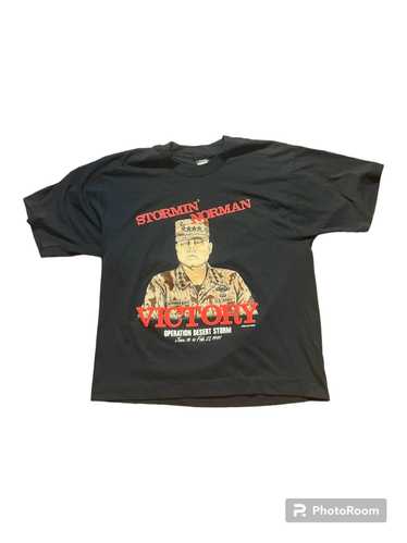 Screen Stars × Vintage 1991 stormin Norman t shirt