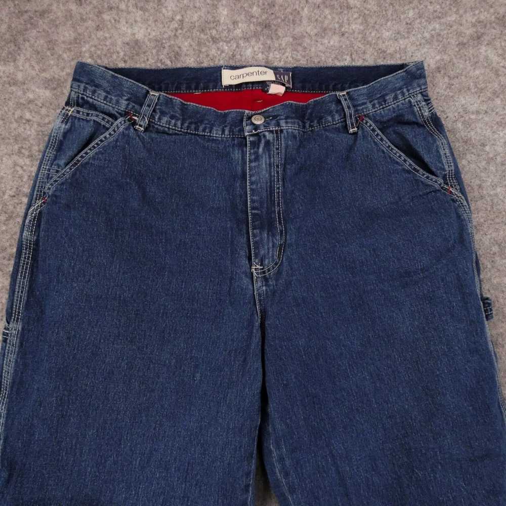 Gap Gap Carpenter Jeans Womens 14 Fleece Lined Hi… - image 2