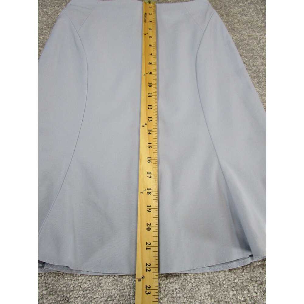 Reiss Reiss Skirt Womens 2 Light Blue Pencil Crepe - image 3