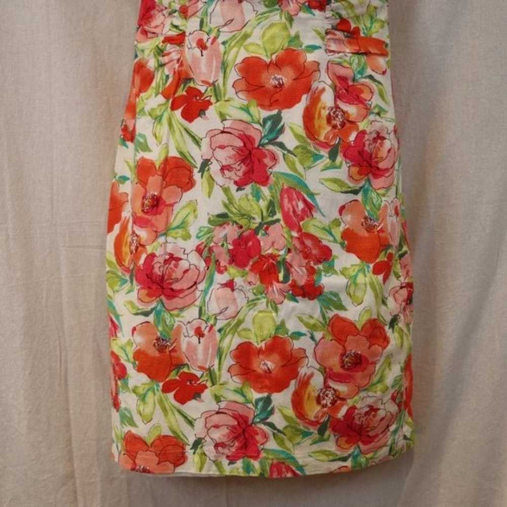 Adrianna Papell Floral Sheath Dress 10P - image 4