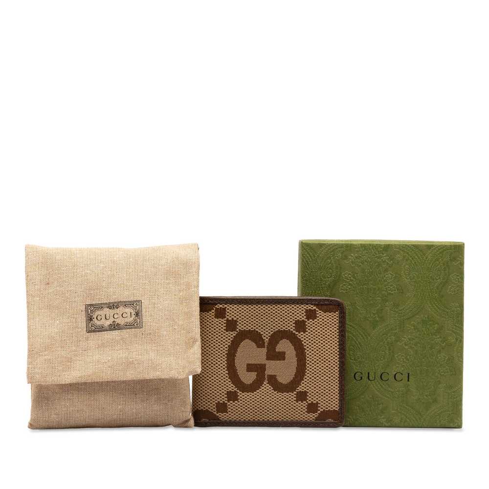 Gucci Gucci Jumbo GG Canvas Bifold Small Wallet - image 10