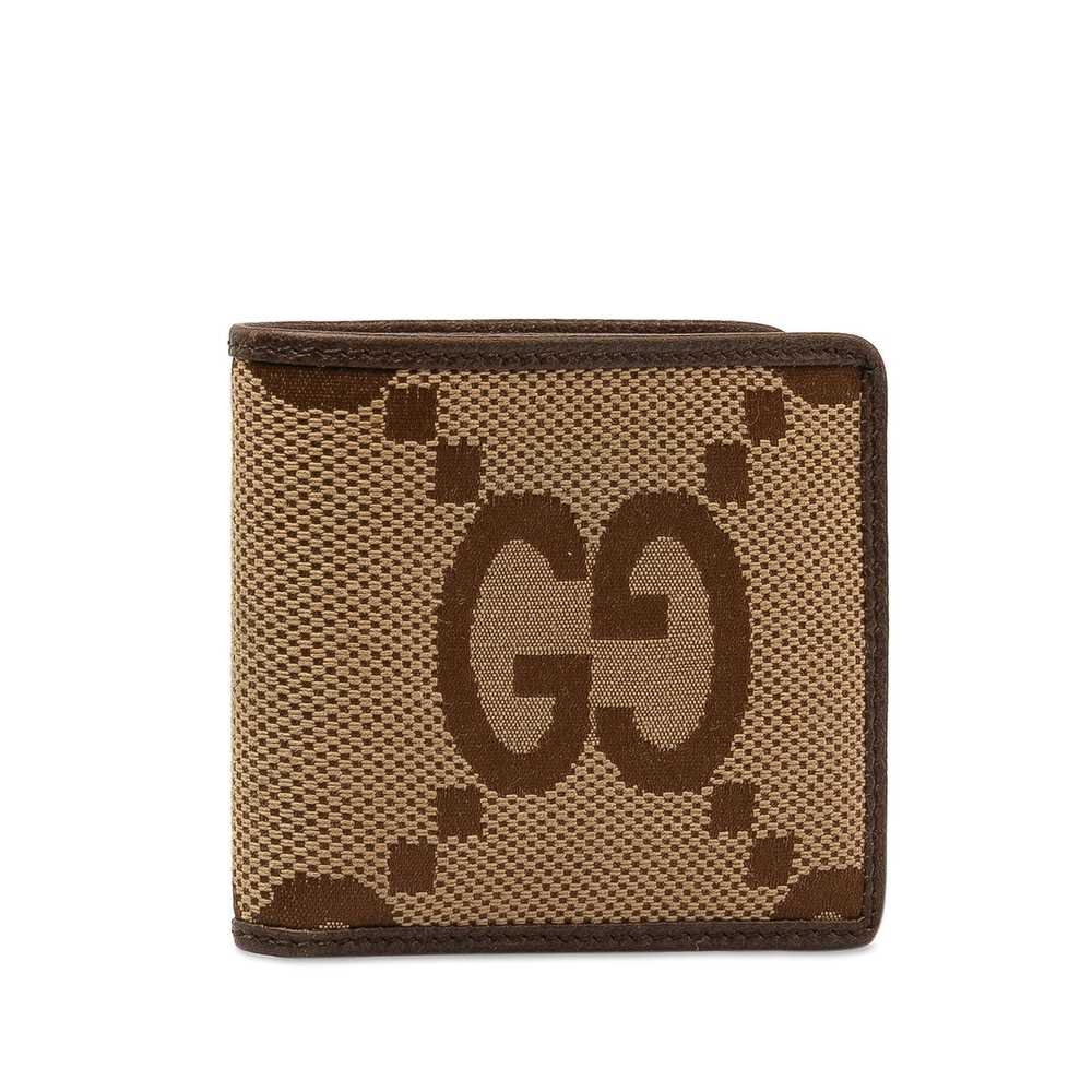 Gucci Gucci Jumbo GG Canvas Bifold Small Wallet - image 2