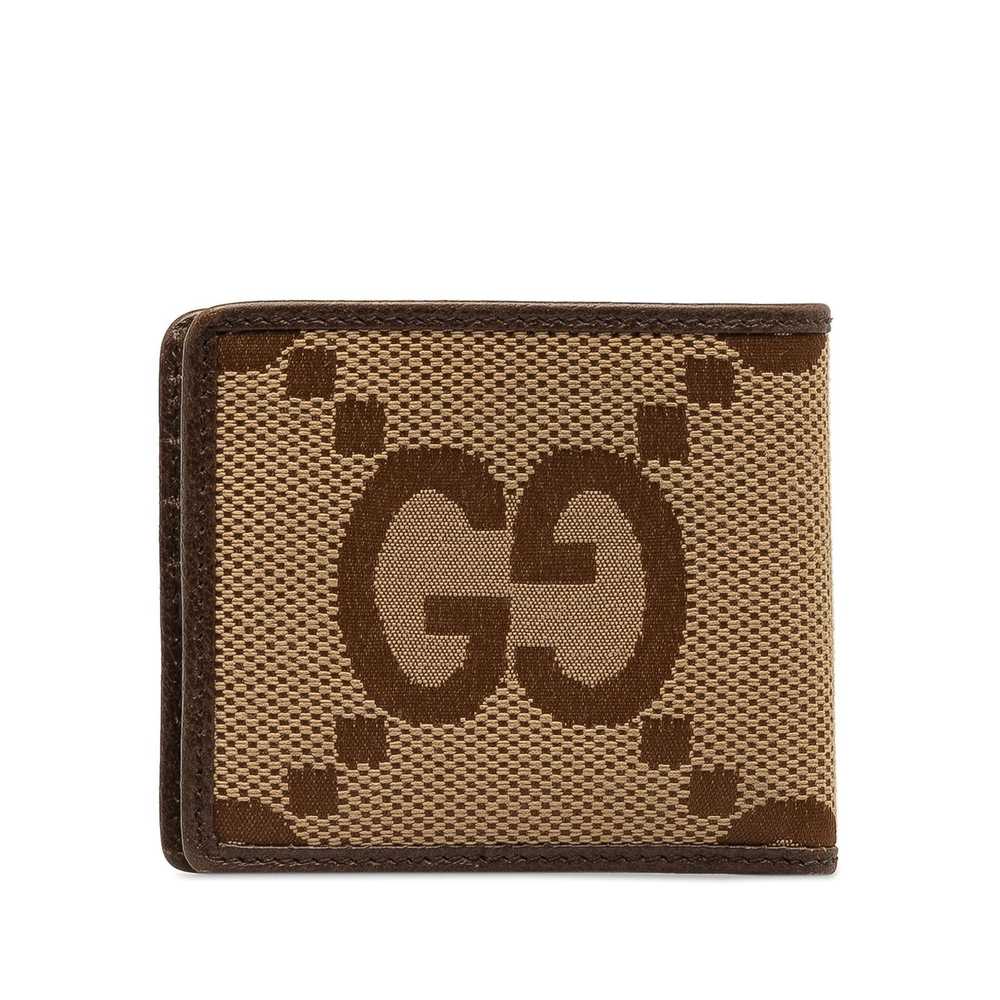 Gucci Gucci Jumbo GG Canvas Bifold Small Wallet - image 3