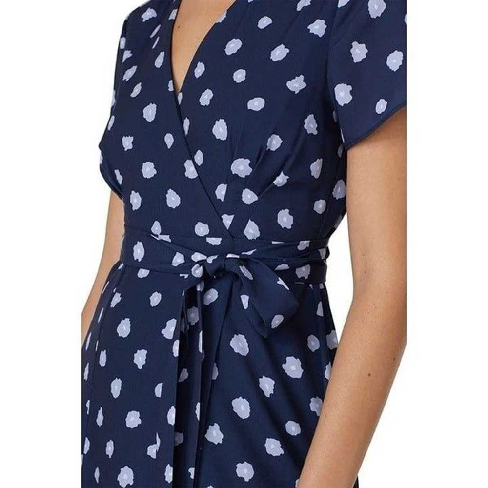 Slate & Willow Ditsy Floral Wrap Dress Navy Women… - image 4