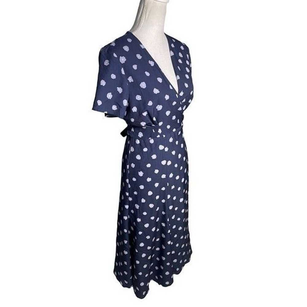 Slate & Willow Ditsy Floral Wrap Dress Navy Women… - image 7