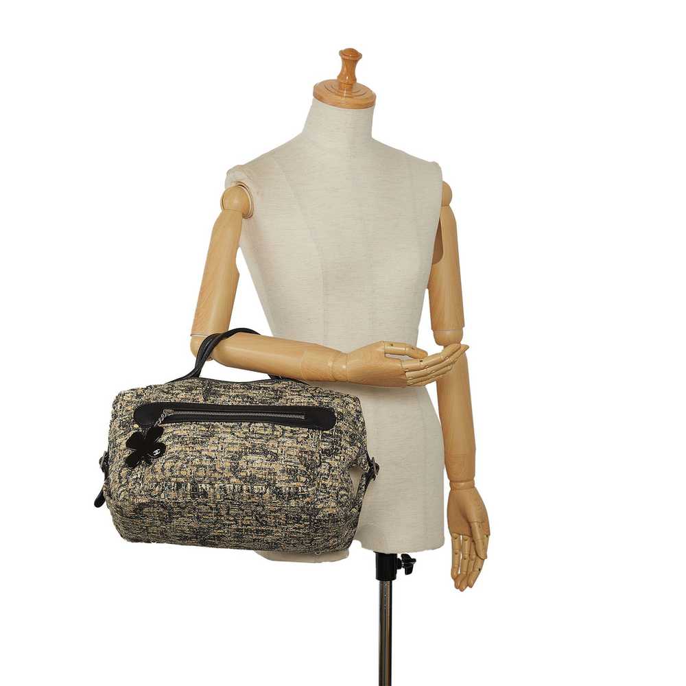 Chanel Chanel Tweed Clover Handbag - image 12