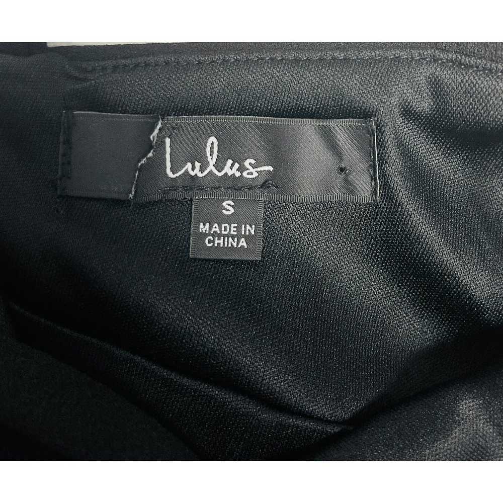LULU'S SZ S Dream About You Black Backless Maxi D… - image 6