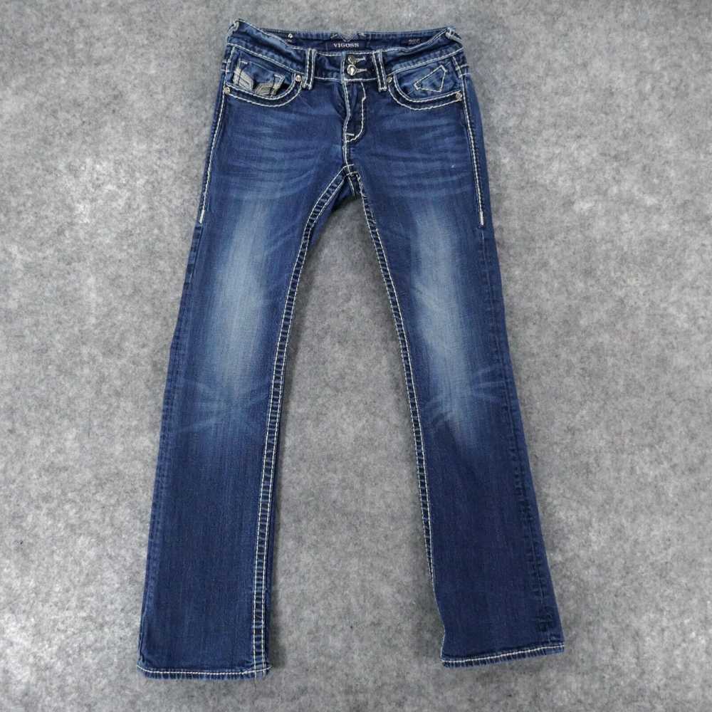 Vintage Vigoss Jeans Womens 27 Stretch New York B… - image 1