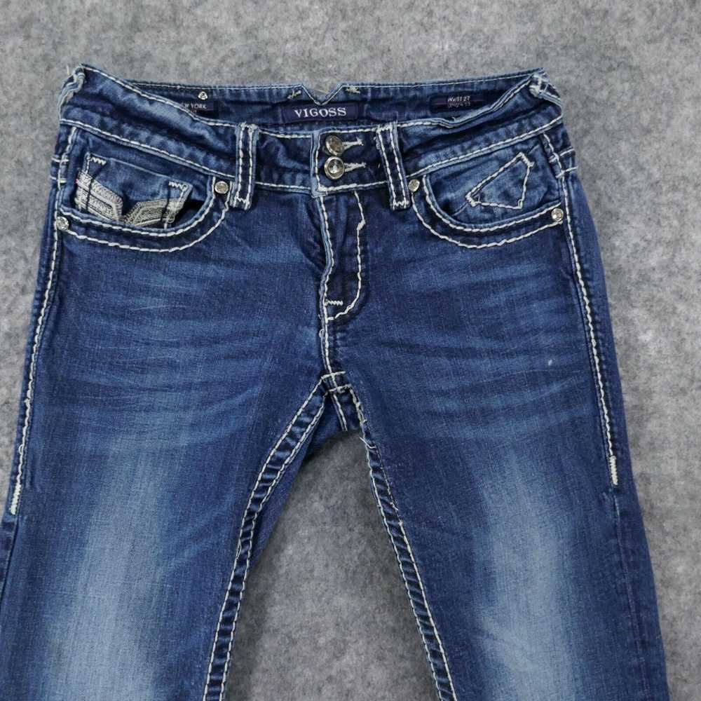 Vintage Vigoss Jeans Womens 27 Stretch New York B… - image 2