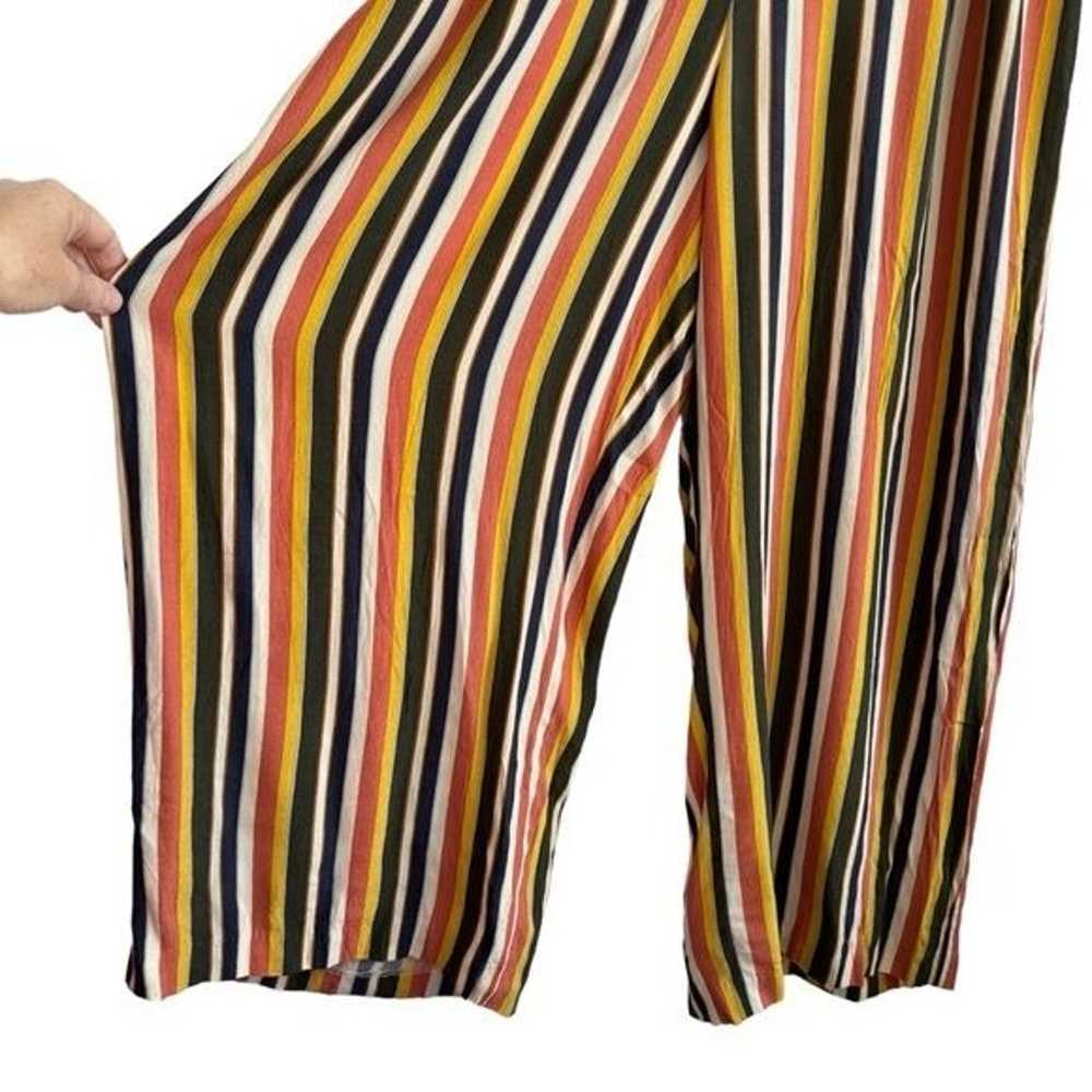 Madewell V-Neck Button-Front Jumpsuit in Rainbow … - image 8