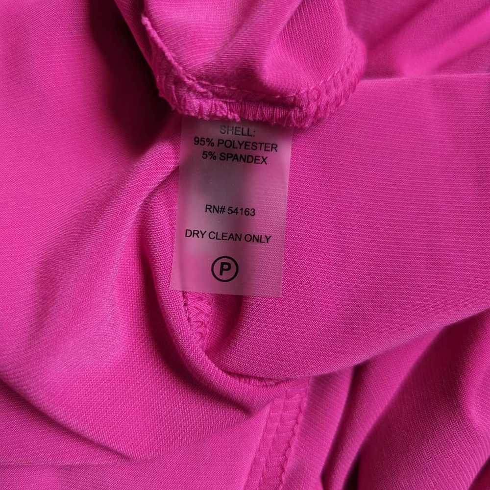 Calvin Klein Hot Pink Slip Dress Midi Tank V Neck… - image 6