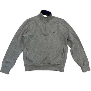 Lacoste Lacoste Gray Quarter Zip Pullover Sweater… - image 1