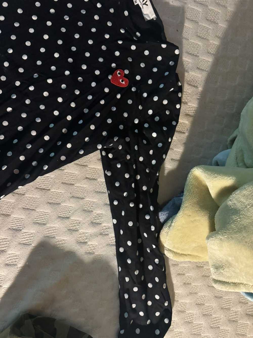 Comme des Garcons Cdg polka dot long sleeve - image 5