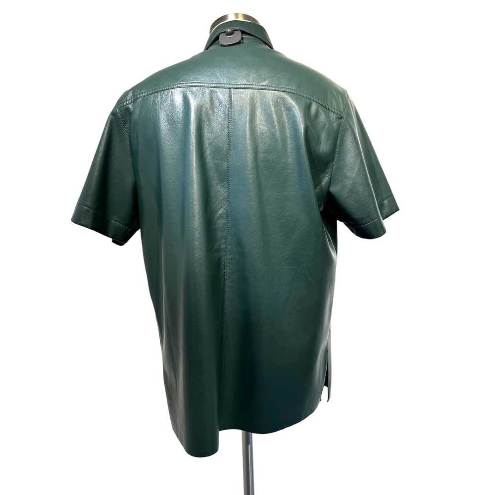 Nanushka Nanushka men's leather button down shirt - image 3