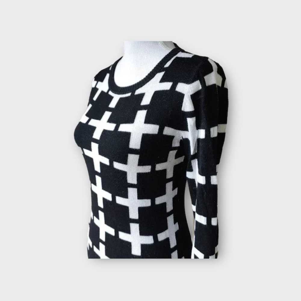 Merona Merona | Cross Print Pullover Sweater | La… - image 8