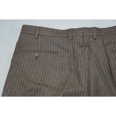 Incotex Incotex Italy Pleated Wool Dress Pants, Sl