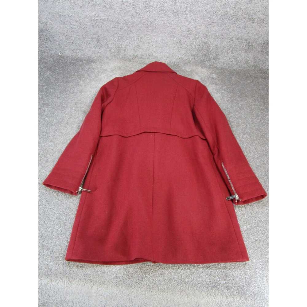 Kenneth Cole Kenneth Cole Overcoat Womens 4 Red W… - image 3